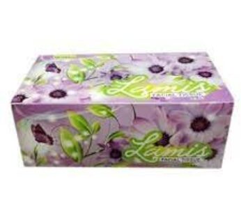 LAMIS 2 PLY FACIAL TISSUE 130UN
